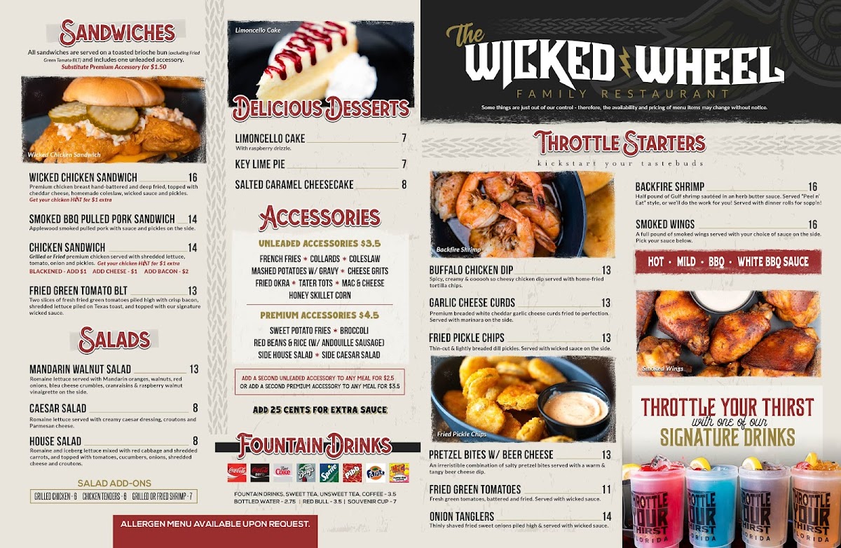 The Wicked Wheel Menu - Image 2